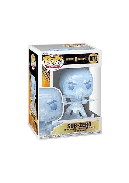 Pop Games: Mortal Kombat - Sub-Zero Figür