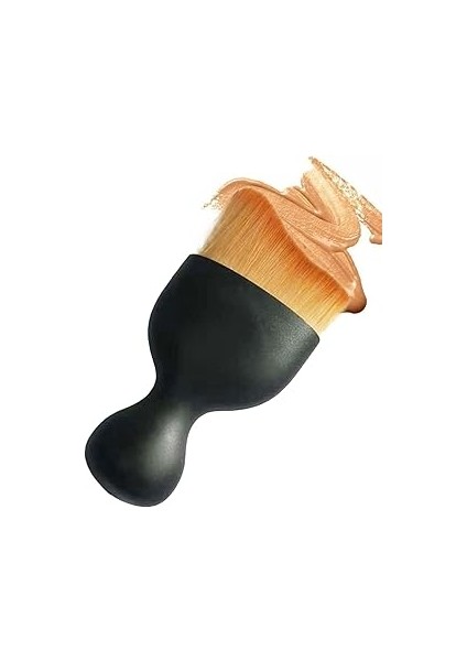 3D Kabuki Fondöten Makyaj Kontur Yüz Allık Fırçası Kusursuz Kapatıcı Fırça