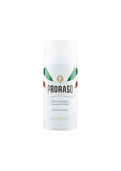 Proraso Tıraş Köpüğü - Yeşil Çay ve Yulaf Özlü, 300 ml