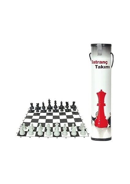 Ucuz Karton Rulo Satranç Takımı