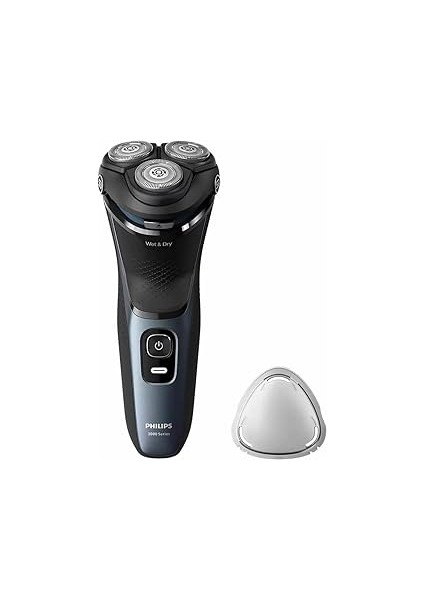 3000 Serisi Tıraş Makinesi, Islak ve Kuru Kullanım, 5d Esnek Başlık, Powercut Bıçaklar, Has