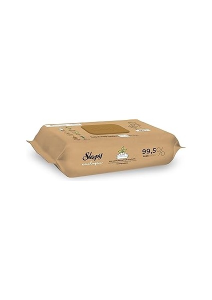Sleepy Ecologic Yenidoğan Islak Bebek Bakım Havlusu 12X5X40 (2400 Yaprak)