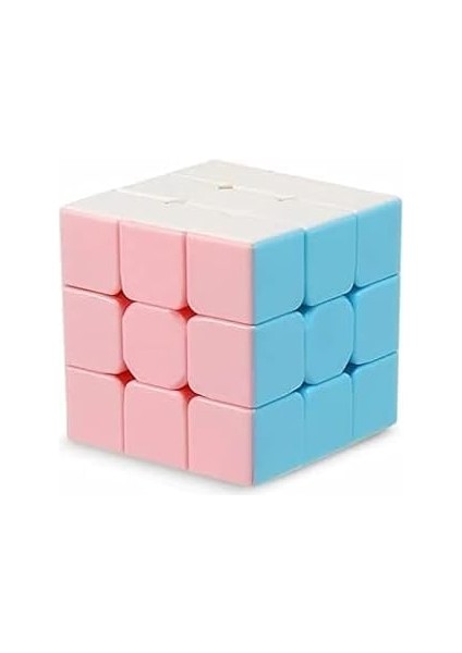 Rubik Zeka Sabır Küpü Pastel Renkler 3 x 3 x 3