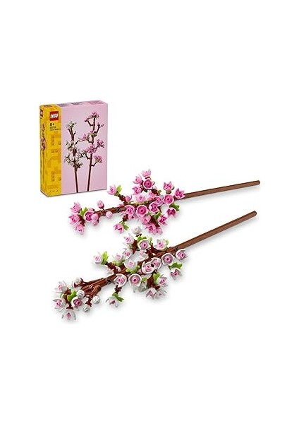 Botanicals 40725 Kiraz Çiçekleri – 8 Yaş ve Üzeri Yaratıcı Çocuklar Için Inşa Edilebilen Çiçek