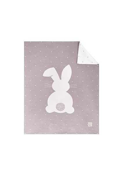 Miespiga Bebek Battaniyesi Chinchilla Gül Kurusu