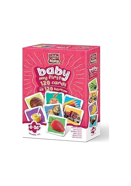 Puzzle Kids Baby Ilk Eğitici Kartlarım