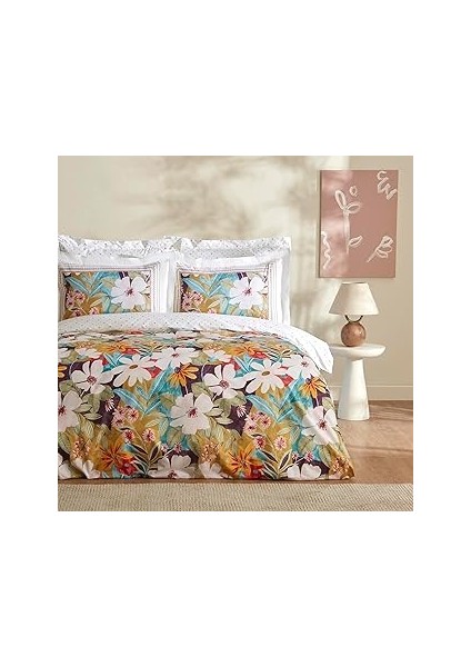 Lumire %100 Pamuk Tek Kişilik Nevresim Takımı Multicolor