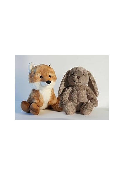 Neşeli Peluş Kankalar 2'li Peluş Oyuncak Seti, Yumuşak Polyester, 25-45 Cm, Ce Sertifikalı, 6 Farkl