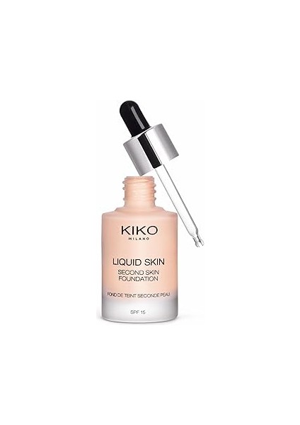 Kiko Milano Li̇ki̇t Fondöten - Li̇qui̇d Skin Second Ski̇n Fdt 01-8025272629607 (Warm Rose 01)