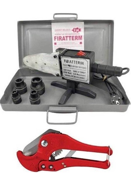Fıratterm 2500W Pvc Pafta Plastik Boru Tesisat Kaynak Makinesi (5314) fiyatları