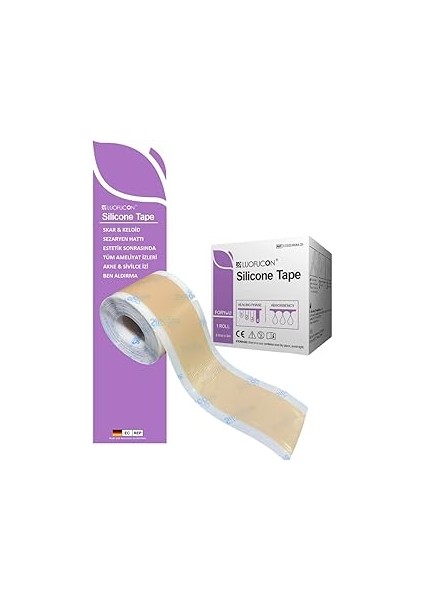 Luofucon Optisil Silikon Bant Yara Yanık Estetik Sezaryen Ben Aldırma Akne Dikiş Izi