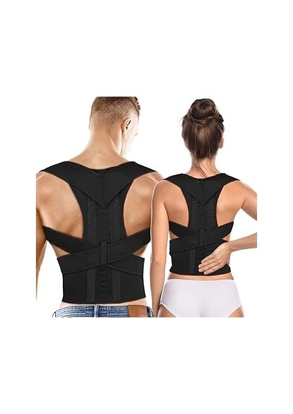 Ankaflex-Dik Duruş Aparatı Sırt Bel Destek Korsesi Skolyoz ve Kifoz Tedavisi Destek Ürünü Korse