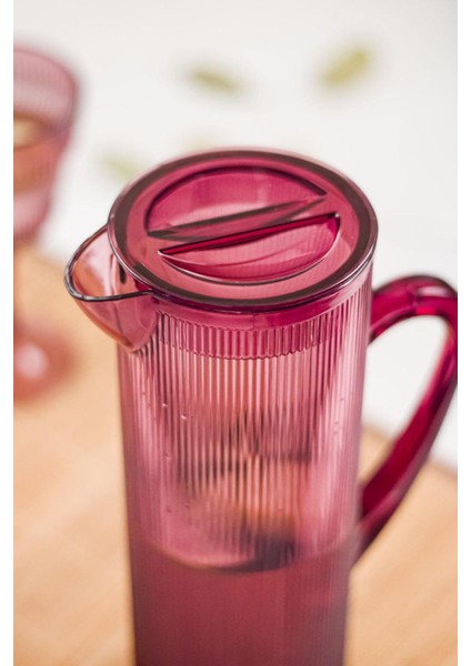 Arkilik Barok 1,5 Lt Mürdüm Sürahi (Buzdolabı Kapak Rafına Sığar) modelleri