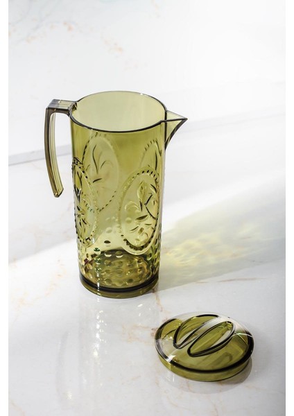 Akrilik Magic 2,3 Lt Koyu Yeşil Sürahi ( Cam Değildir !!! ) fırsatları