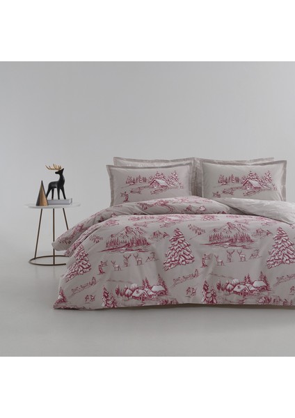 Hernals Ranforce Çift Kişilik Nevresim Takımı - Bej fiyatları