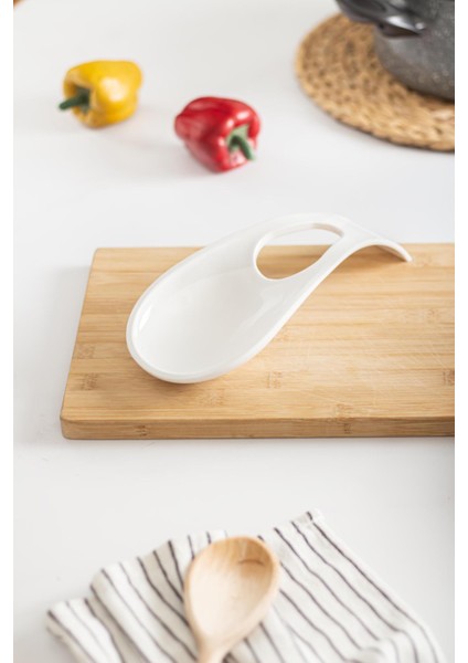 Akrilik Beyaz Tezgah Üstü Kirli Kaşıklık & Kepçe Altlığı fırsatları