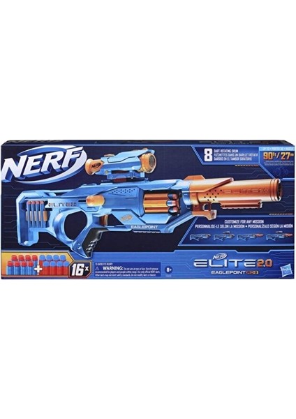 Nerf Elite 2.0 Eaglepoint Rd-8 Dart Tabancası Oyuncak Silah Orjinal Nerf Silahı modelleri