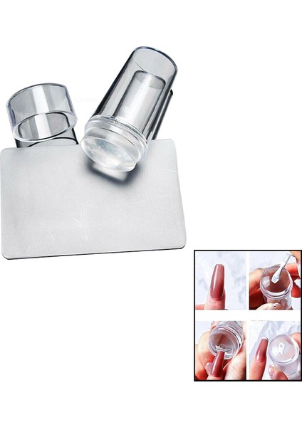 Silikon Başlıklı Oje Transfer Dizayn Baskı Aparatı (5314)