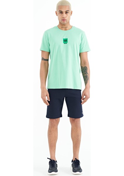 Alva İndigo Baskılı Erkek Şort - 81245