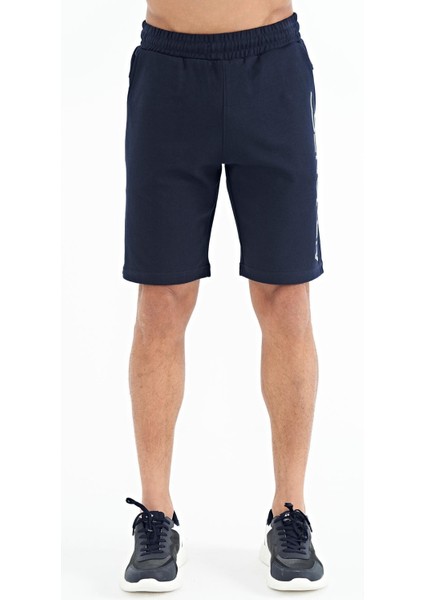 Alva İndigo Baskılı Erkek Şort - 81245