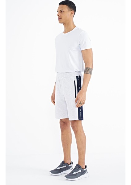 Alfred Kar Melanj Standart Kalıp Erkek Şort - 81244