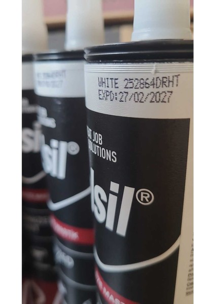 “5’li Paket Beyaz Silikonize Mastik – Dayanıklı ve Esnek Sızdırmazlık Çözümü” modelleri