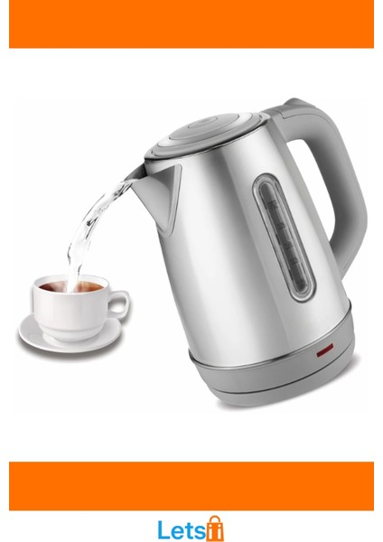 1800W Paslanmaz Çelik Kettle 1.8 Litre Kapasite modelleri