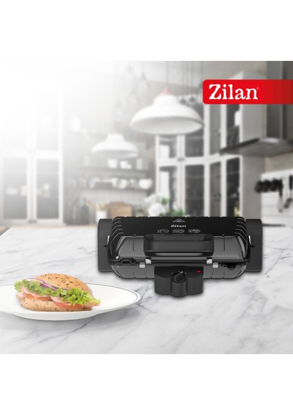 ZLN4021 Tost ve Sandviç Makinesi | 1600W | Çift Taraflı | Yapışmaz Kaplama | Çıkarılabilir Plakalar