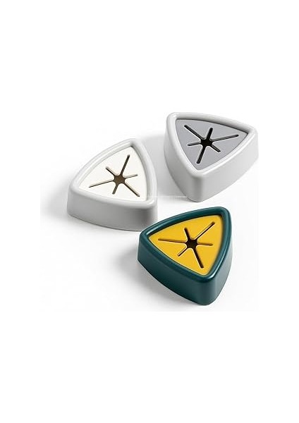 Busstier Pratik Tak-Çek Askı 3'lü Paket, Güçlü Yapışkanlı Mutfak Bez Askısı, Banyo Lif Tutucu ve Ha