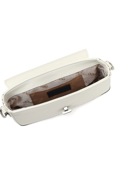 Kadın Beyaz Uzun Askılı Çapraz Çanta 25SBD237318