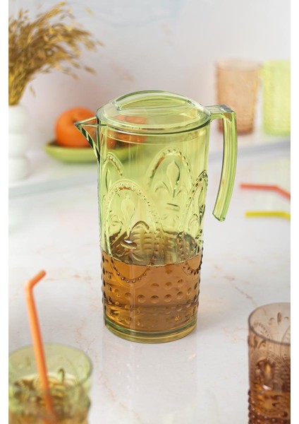 Akrilik Magic 2,3 Lt Yeşil Sürahi ( Cam Değildir !!! ) fiyatları