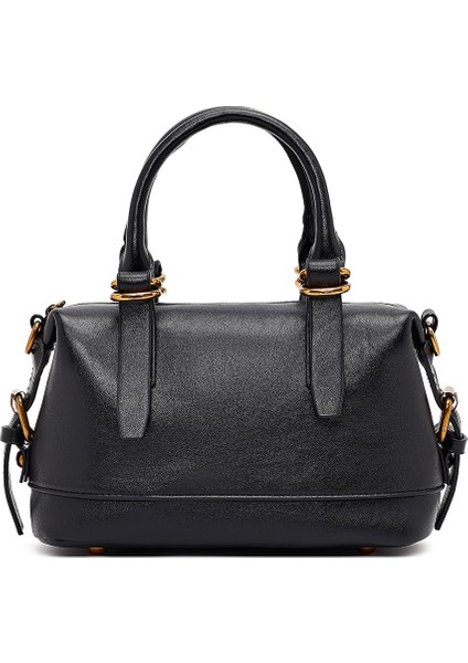 Kadın Siyah Uzun Askılı Mini Kol Çantası 25WBD266118 fırsatları