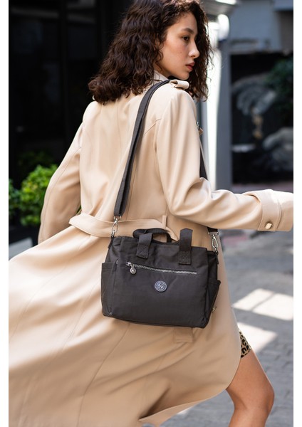 Su Geçirmez Hafif Iş ve Günlük Seyahata Uygun El ve Omuz Kadın Çantası