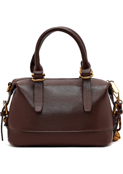 Kadın Kahverengi Uzun Askılı Mini Kol Çantası 25WBD266118 modelleri