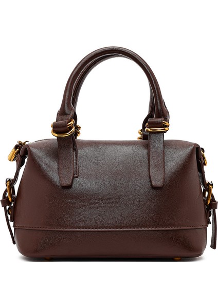 Kadın Kahverengi Uzun Askılı Mini Kol Çantası 25WBD266118 fırsatları