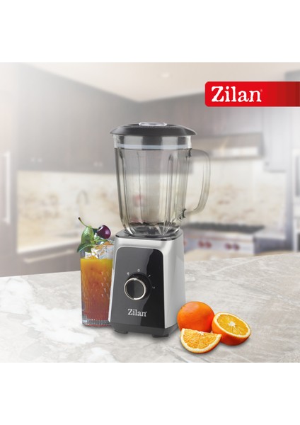 ZLN3925 | Stand Blender | 1.5l Cam Hazne | 1000W | 2 Hız Ayarı | Pulse Fonksiyonu | Buz Kırma