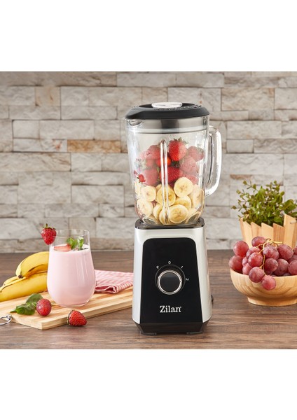 ZLN3925 | Stand Blender | 1.5l Cam Hazne | 1000W | 2 Hız Ayarı | Pulse Fonksiyonu | Buz Kırma fiyatları