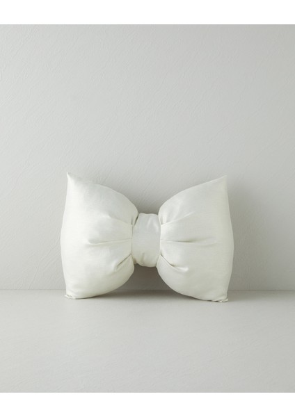 Fiyonklu Dekoratif Kırlent Gold