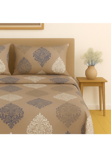 Tek Kişilik Desenli Nevresim + 1 Adet Kapaklı Yastık Kılıfı fiyatları