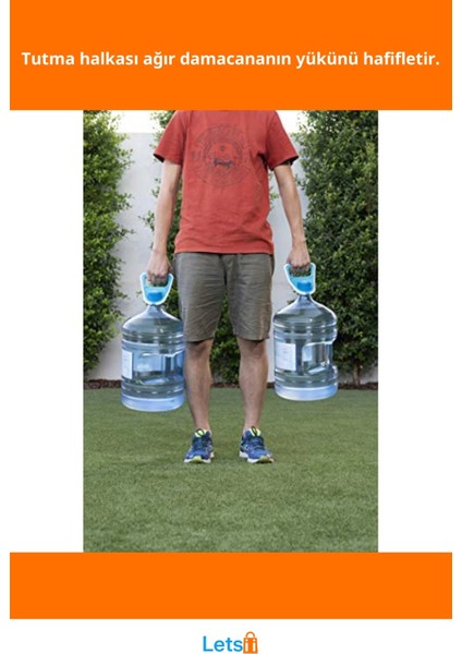 Ergonomik Damacana Taşıma Aparatı Pratik Su Taşıma Aksesuarı fiyatları