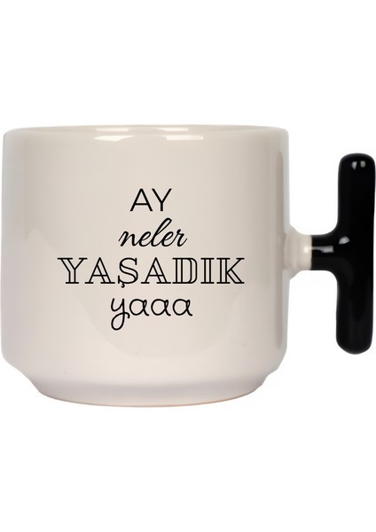 Bunlar Da Sanıyor Ki Pişman Oluruz Latte Fincanı- Hediye Seramik Kupa