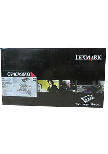 C746A3MG Kırmızı Orjinal Toner