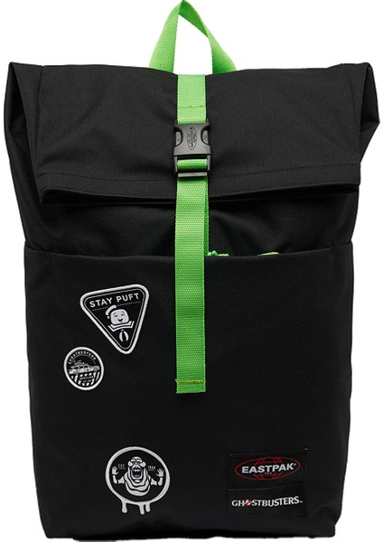 Up Roll GB Patches Unisex Siyah Sırt Çantası