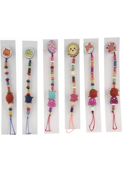 Ahşap ve Boncuklu Emzik Askısı – Dayanıklı, Güvenli ve Şık Tasarım fiyatları