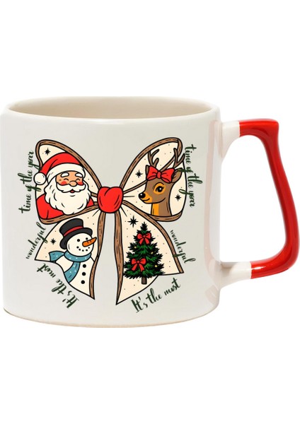 Yeni Yıl Hediyelik Lüks Kupa - Hediye Seramik Kupa