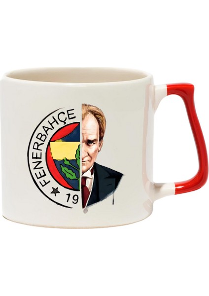 Fenerbahçe&atatürk Lüks Kupa - Hediye Seramik Kupa