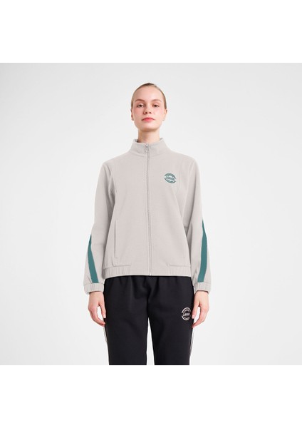 25N-2138 Kadın Fermuarlı Sweatshirt