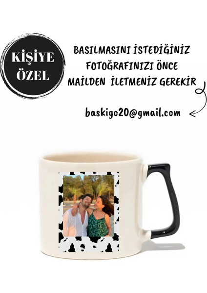 Kişiye Özel Fotoğraf Baskılı Lüks Kupa- Hediye Seramik Kupa