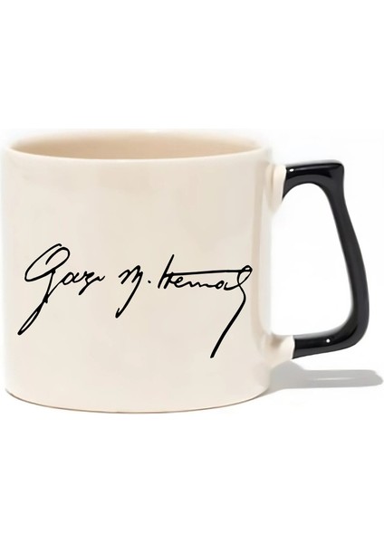 Atatürk Lüks Kupa - Hediye Seramik Kupa