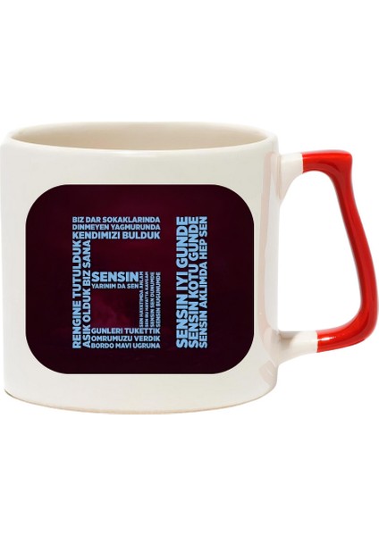 Trabzonspor 61 Lüks Kupa - Hediye Seramik Kupa